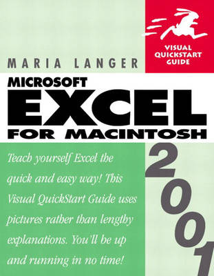 Book cover for Excel 2001 for Macintosh