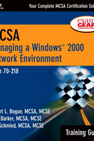 Cover of MCSA Training Guide (70-218)