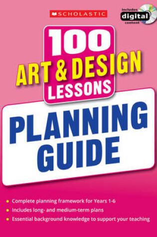 Cover of 100 Art & Design Lessons: Planning Guide