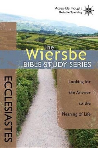 Cover of Wiersbe Bible Studies: Ecclesiastes