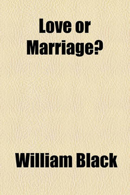 Book cover for Love or Marriage?