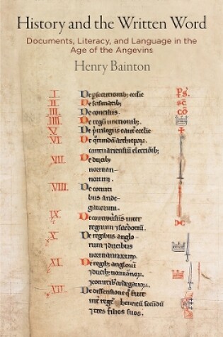 Cover of History and the Written Word