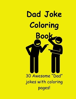 Book cover for Dad Joke Coloring Book