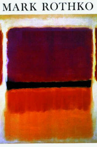 Cover of Mark Rothko, 1903-1970