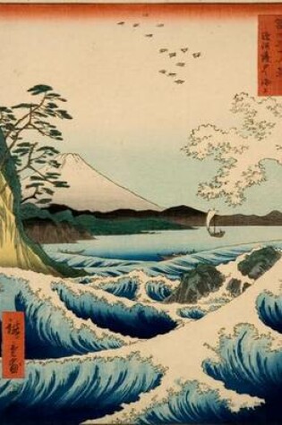 Cover of The Sea at Satta; Suruga Province, Ando Hiroshige. Graph Paper Journal