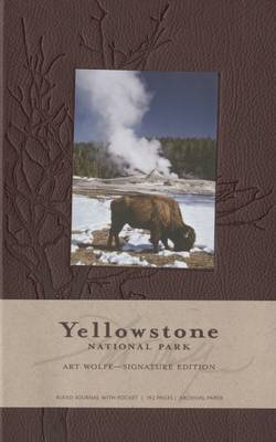 Cover of Yellowstone National Park Hardcover Ruled Journal