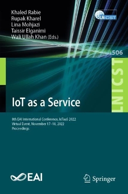 Book cover for IoT as a Service