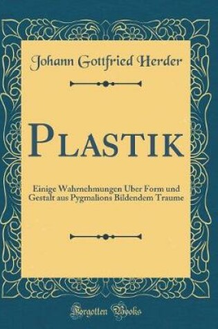 Cover of Plastik