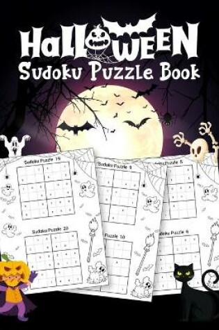 Cover of Halloween Sudoku Puzzle Book