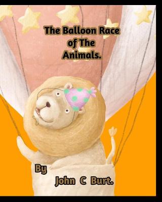 Book cover for The Balloon Race of The Animals.