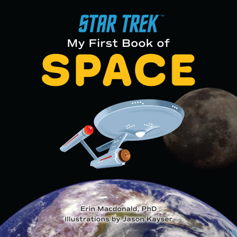 Book cover for Star Trek: My First Book of Space