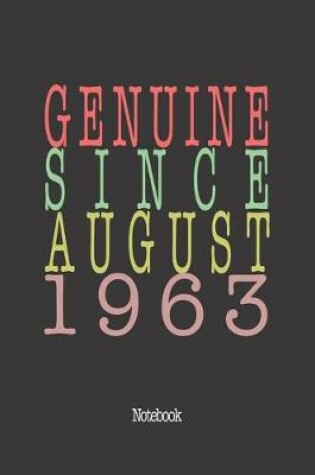 Cover of Genuine Since August 1963