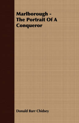 Book cover for Marlborough - The Portrait Of A Conqueror