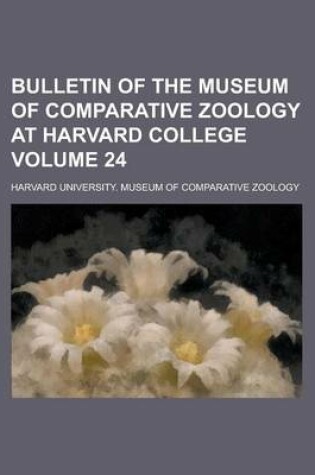 Cover of Bulletin of the Museum of Comparative Zoology at Harvard College (Volume 2)