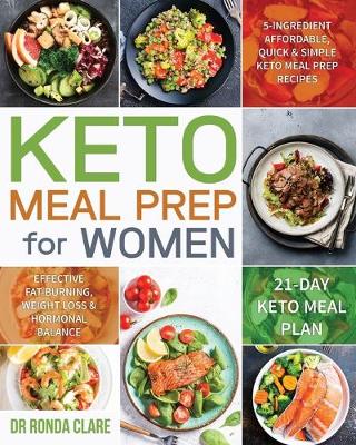 Book cover for Keto Meal Prep for Women