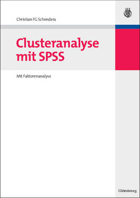 Book cover for Clusteranalyse Mit SPSS