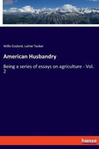 Cover of American Husbandry