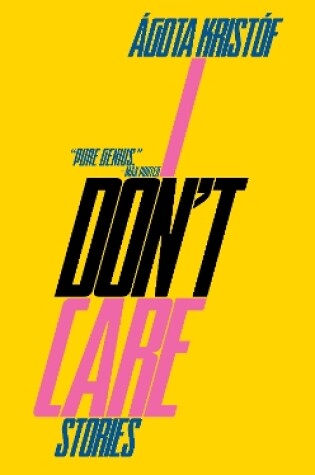 Cover of I Don't Care