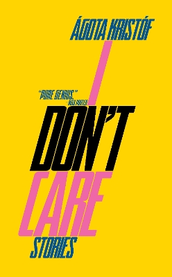 Book cover for I Don't Care