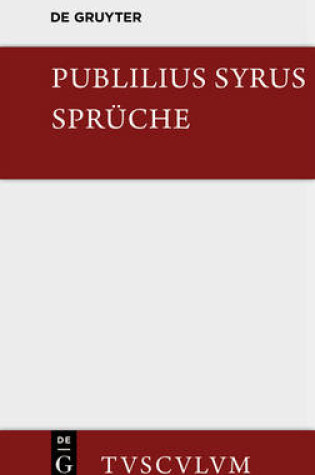 Cover of Die Spruche