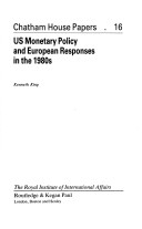 Book cover for United States Monetary Policy and European Responses in the 1980's