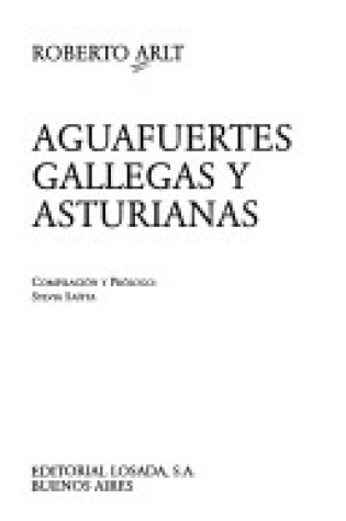 Cover of Aguafertes Gallegas y Asturianas