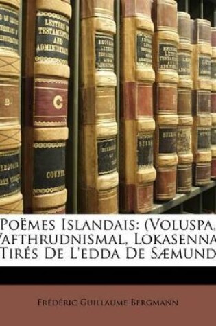 Cover of Poëmes Islandais