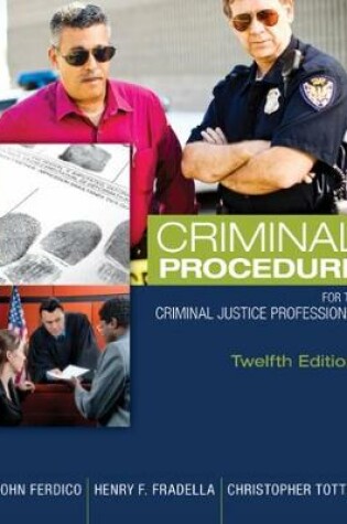 Cover of Criminal Procedure for the Criminal Justice Professional