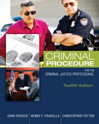 Cover of Criminal Procedure for the Criminal Justice Professional