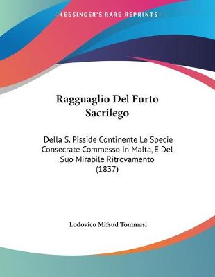 Cover of Ragguaglio Del Furto Sacrilego