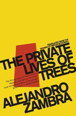 Book cover for The Private Lives of Trees