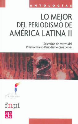 Book cover for Lo Mejor del Periodismo En America Latina II