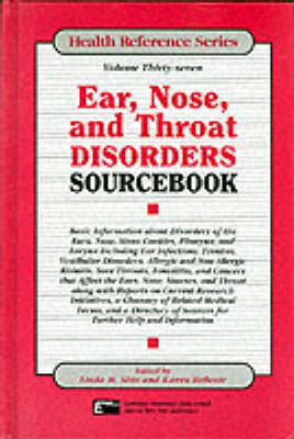 Book cover for Ear, Nose and Throat Disorders Sourcebook