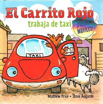 Book cover for El Carrito Rojo Trabaja de Taxi