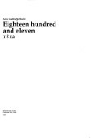 Cover of Eighteen Hundred and Eleven