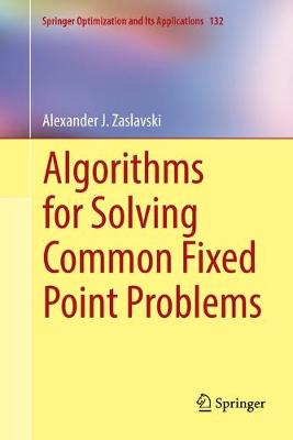 Cover of Algorithms for Solving Common Fixed Point Problems