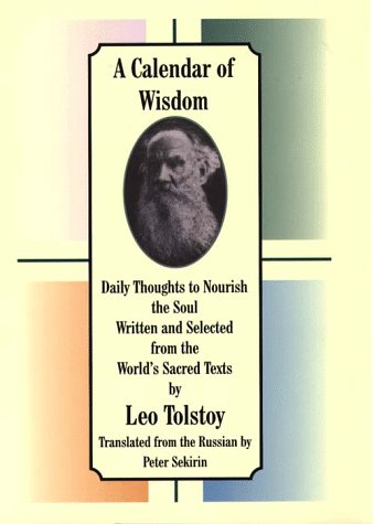 Book cover for A Calendar of Wisdom