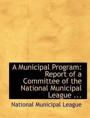 Book cover for A Municipal Program