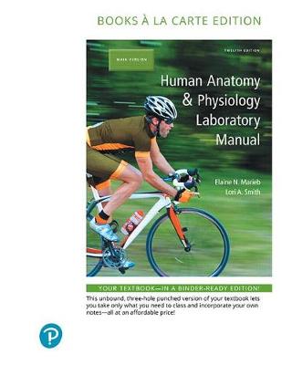 Book cover for Human Anatomy & Physiology Laboratory Manual, Main Version, Books a la Carte Plus Mastering A&p with Pearson Etext -- Access Card Package