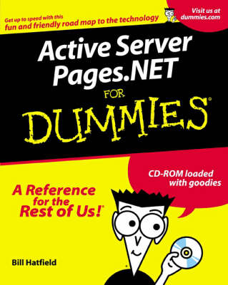 Book cover for Active Server Pages. Net For Dummies