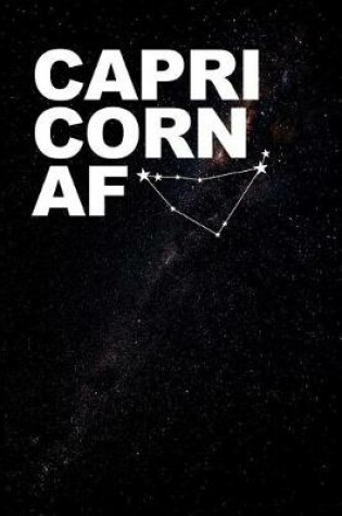 Cover of Capricorn AF Notebook