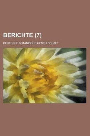 Cover of Berichte (7 )