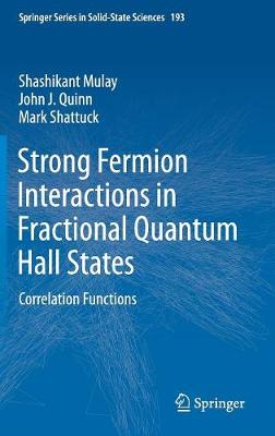 Book cover for Strong Fermion Interactions in Fractional Quantum Hall States