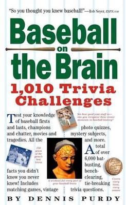 Book cover for Baseball on the Brain