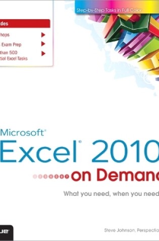 Cover of Microsoft Excel 2010 On Demand