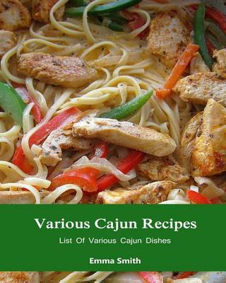 Book cover for Various Cajun Recipes