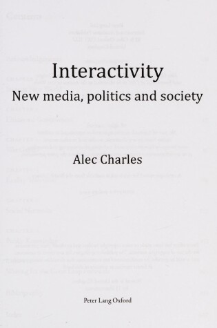 Cover of Interactivity