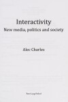 Book cover for Interactivity