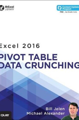 Cover of Excel 2016 Pivot Table Data Crunching