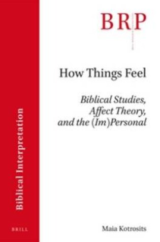 Cover of How Things Feel